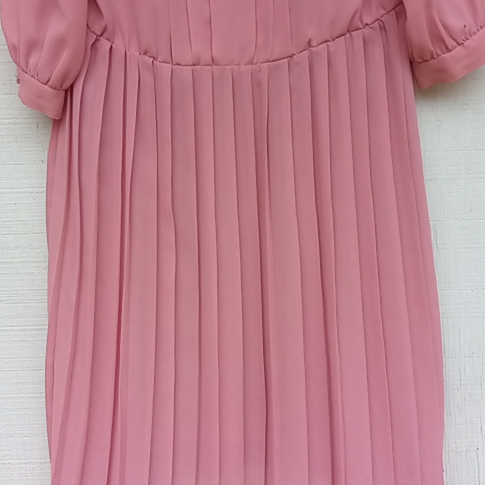 Vintage 80s Dim The Lites Petites Dress - Picture 3 of 16